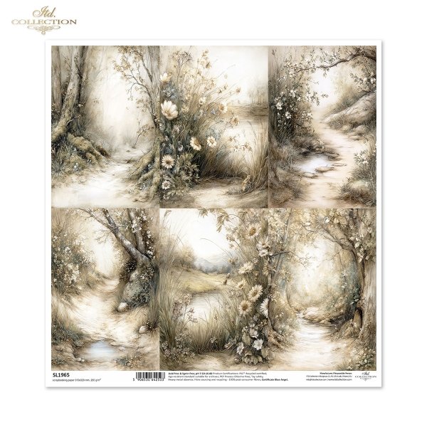 Myszki, sielanka, akwarela, retro, las, natura*Mice, idyll, watercolour, retro, forest, nature*Mäuse, Idylle, Aquarell, Retro, Wald, Natur*Ratones, idilio, acuarela, retro, bosque, naturaleza