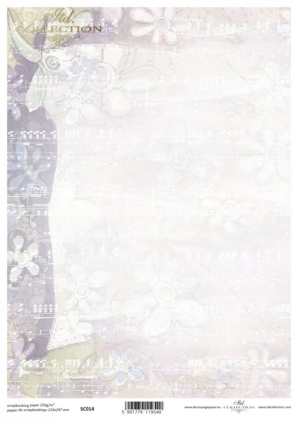 Papier für Scrapbooking SC0014