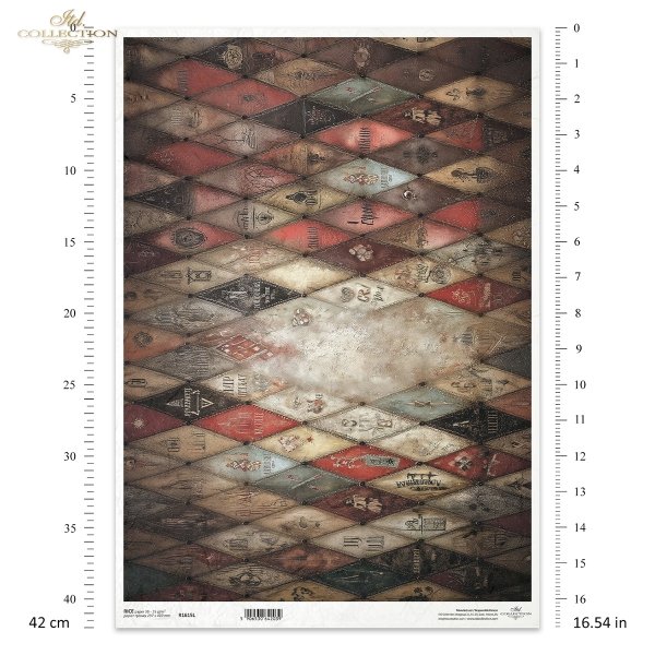 romby, wzór harlekin, diamenty, vintage, tekstura grunge, stare pismo, nity, patyna, tło, retro*rhombuses, harlequin pattern, diamonds, vintage, grunge texture, old writing, rivets, patina, background, retro