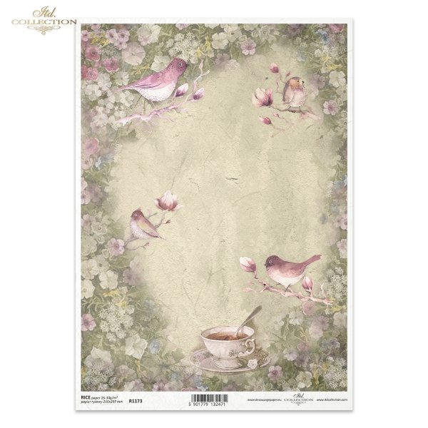 filiżanka, herbata, ptaki, ptaszek, ptaszki, kwiaty, łąka, tło, tła, magnolia, magnolie, cup, tea, bird, birdies, flowers, meadow, backgrounds, magnolias, Tasse, Tee, Vogel, Vögelchen, Blumen, Wiese, Hintergrund