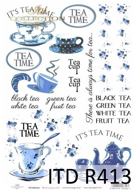 napisy, herbata, herbatka, filiżanka, filiżanki, imbryk, tea time, herbaciany, herbaciane, R413