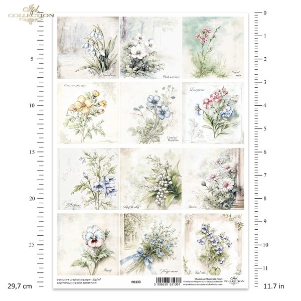 Przebiśnieg, zawilec, firletka Poszarpana, Komonica zwyczajna, Przylaszczka, Miodunka, dzwonek, konwalia, stokrotka, bratek, niezapominajka, fiołki*snowdrops, anemones, marsh comfrey, bird's-foot trefoil, hellebore, meadow foxtail, bellflower, lily of th