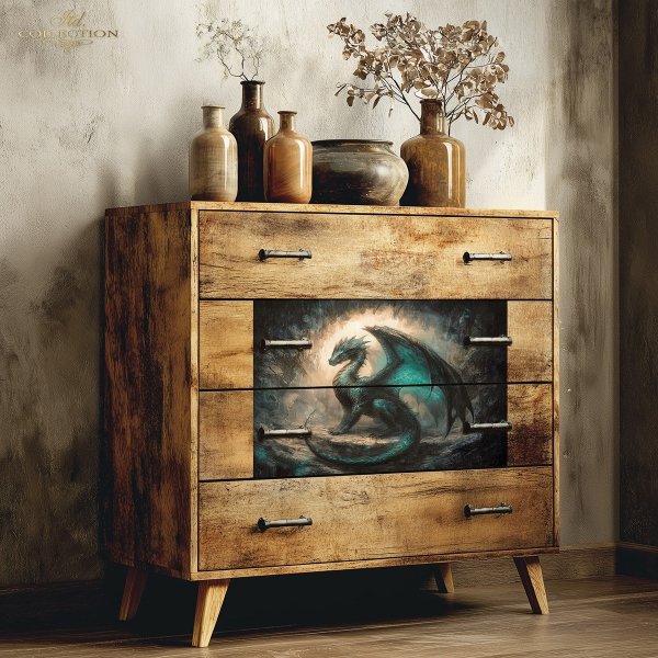 FPA2065 seria „An undiscovered magical world” – Nieodkryty magiczny świat * Mulberry decoupage paper FPA2065 „An undiscovered magical world” * Maulbeerpapier für Decoupage FPA2065 – Unentdeckte magische Welt * Papel decoupage FPA2065