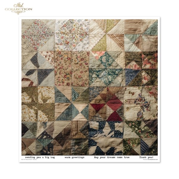 Scrapbooking papers SLS-101 Mouse World - Textures