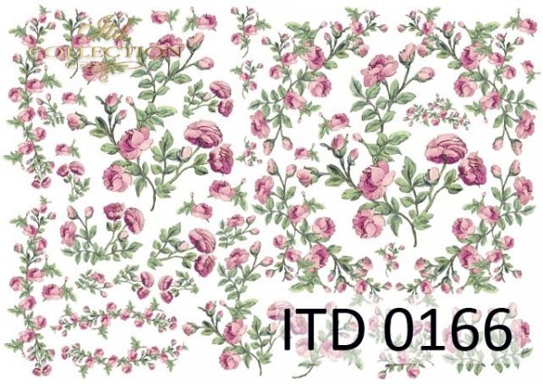 Decoupage paper ITD D0166M