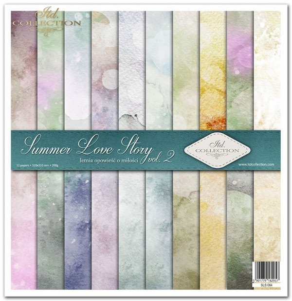 Summer Love Story - akwarelowe tła*watercolour backgrounds
