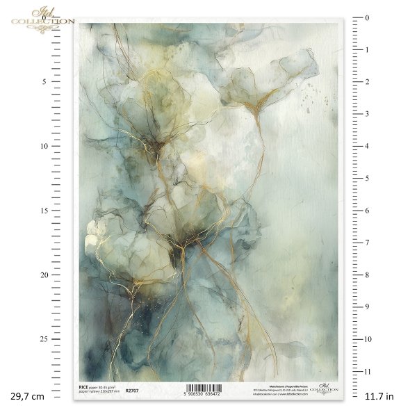 dekoracyjne wzory, motywy kwiatowe, bukiet kwiatów, Ogród Muz, Garden of Muses * Mulberry decoupage paper FPA1005, decorative patterns, floral motifs, bouquet of flowers, Garden of Muses *Seria Garden of Muses