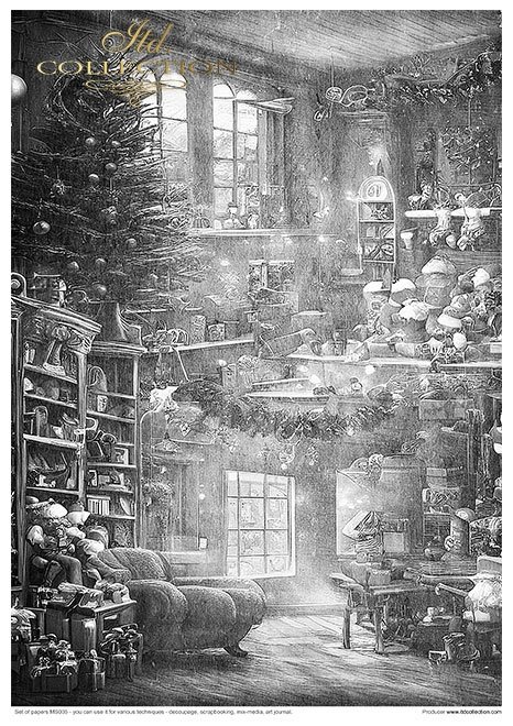 Creative Set MS005 Santa's Toy Factory