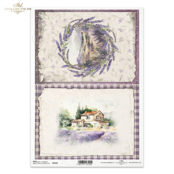 lawenda, lawendowy, lawendowe pole, wieniec z lawendy, lato, ogród, łąka, krajobraz, dom, Prowansja, lavender field, lavender wreath, summer, garden, meadow, landscape, house, Provence, Lavendel, Lavendelfeld, Lavendelkranz, Sommer