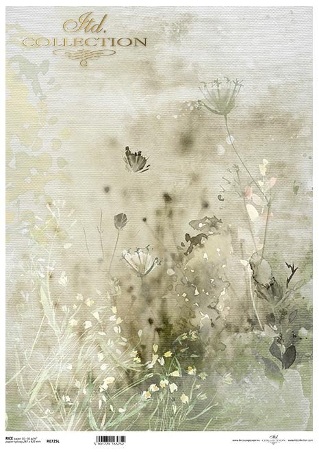 kwiaty polne, trawy, akwarela*field flowers, grasses, watercolour*Feldblumen, Gräser, Aquarell*flores de campo, hierbas, acuarela