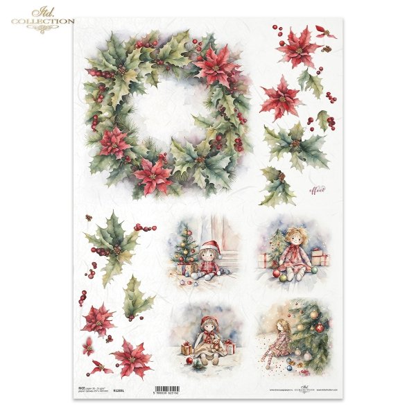 zimowe wianki*winter garlands*Wintergirlanden*guirnaldas de invierno