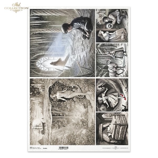 Lost in a Fairy Tale, Black &amp; White, Czarny i Biały, tajemnica, bajka, baśń, basnie, Hans Christian Andersen, księżniczka na ziarnku grochu, czerwone trzewiki, królowa śniegu, świniopas, mała syrenka, mystery