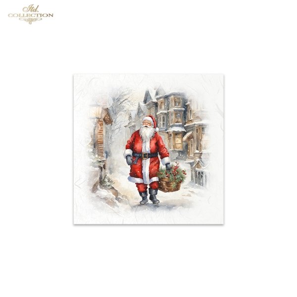 zimowe widoczki, Święty Mikołaj*winter views, Father Christmas, Santa Claus*Winteransichten, Weihnachtsmann*vistas invernales, Papá Noel