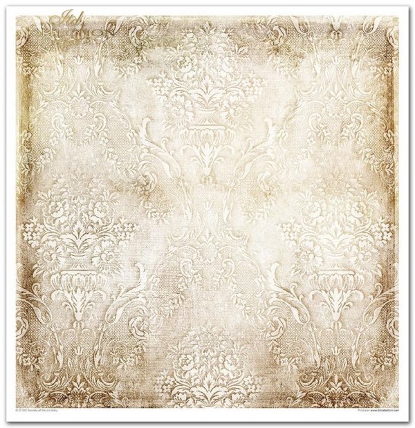 Scrapbooking papers SLS-025 ''Secrets of the old diary'' ---- DISCOUNTED PRODUCT