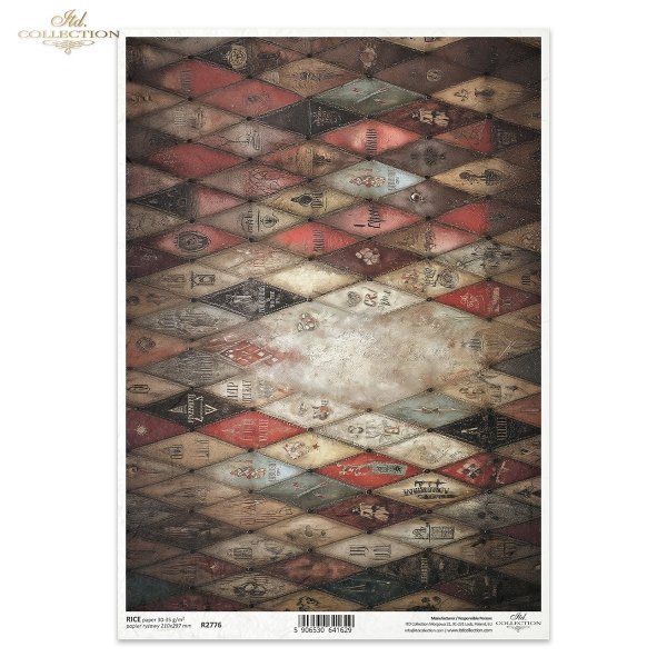 romby, wzór harlekin, diamenty, vintage, tekstura grunge, stare pismo, nity, patyna, tło, retro*rhombuses, harlequin pattern, diamonds, vintage, grunge texture, old writing, rivets, patina, background, retro