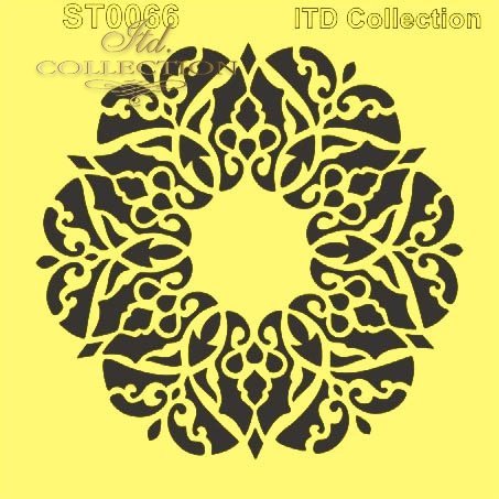 ST0066 - dekory, szlaczki, ornamenty