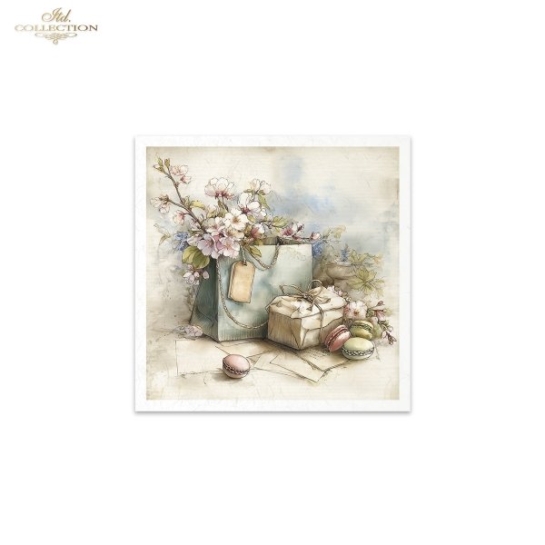  króliki, zające wielkanocne, vintage, akwarela, pisanki, wiosna * rabbits, Easter bunnies, vintage, watercolor, Easter eggs, spring