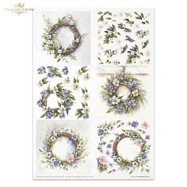 Creative Set RP071 Spring Wreath