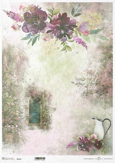 &quot;Podróż marzeń&quot;-Tajemniczy ogród, drzwi, sentencje, cytaty, kwiaty...