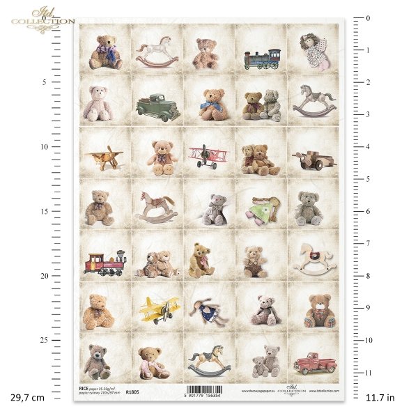 Kalendarz adwentowy, retro, zabawki, misie, szmaciane lalki, konie na biegunach, drewniane, pluszaki, przytulanki, prezenty, podarunki, Vintage Advent Calendar, retro, toys, teddy bears, rag dolls, rocking horses, wooden, teddy bears