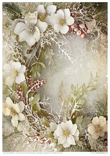 Creative Set MS041 Winter Bouquet
