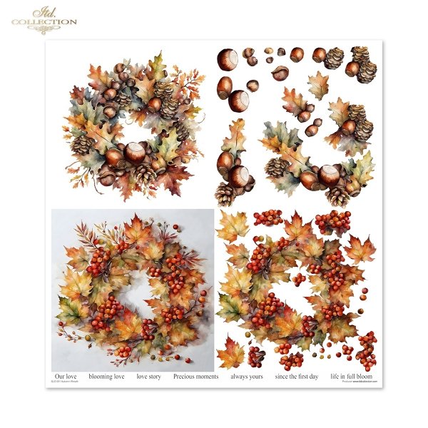 jesienne wianki*autumn wreaths*Herbstgirlanden*guirnaldas de otoño