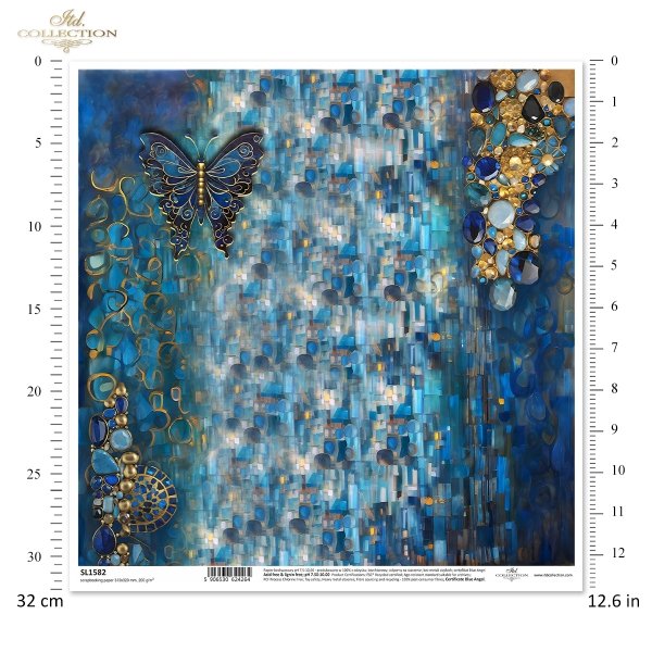 złoto, dekoracyjne wzory, ważki, motyle, kamienie szlachetne, mozaiki, motywy secesyjne*gold, decorative patterns, dragonflies, butterflies, precious stones, mosaics, Art Nouveau motifs