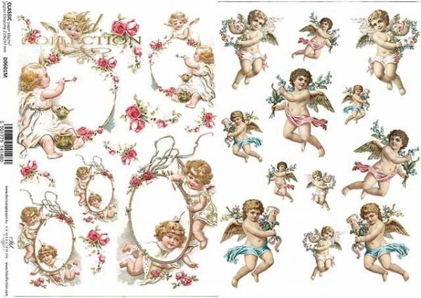 papel decoupage clásico D0601M