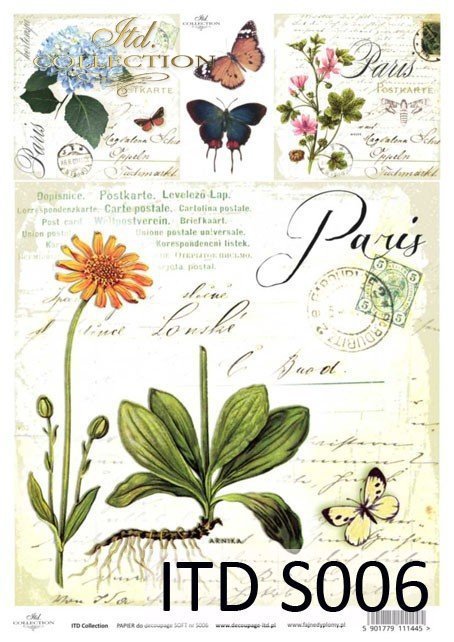 Papel Decoupage Soft S0006