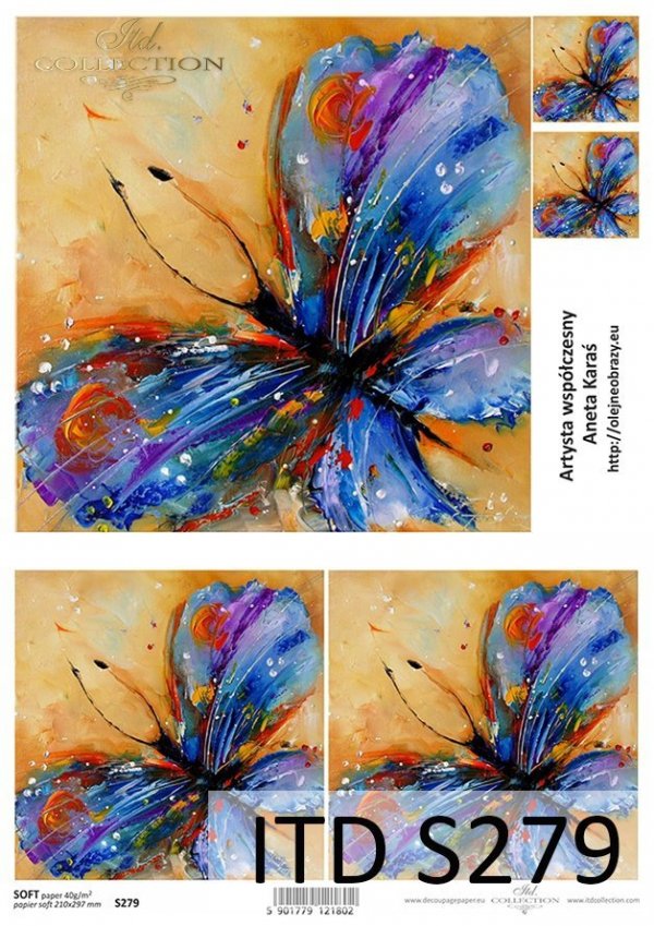 Papel Decoupage Soft S0279