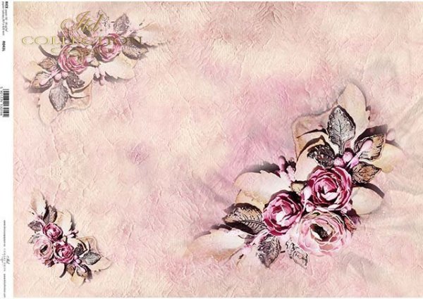 Reispapier Decoupage*Arroz decoupage de papel*Rýžový papír decoupage