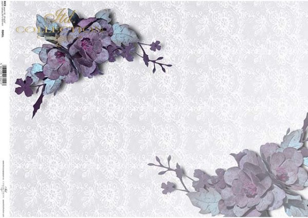 Reispapier Decoupage*Arroz decoupage de papel*Rýžový papír decoupage