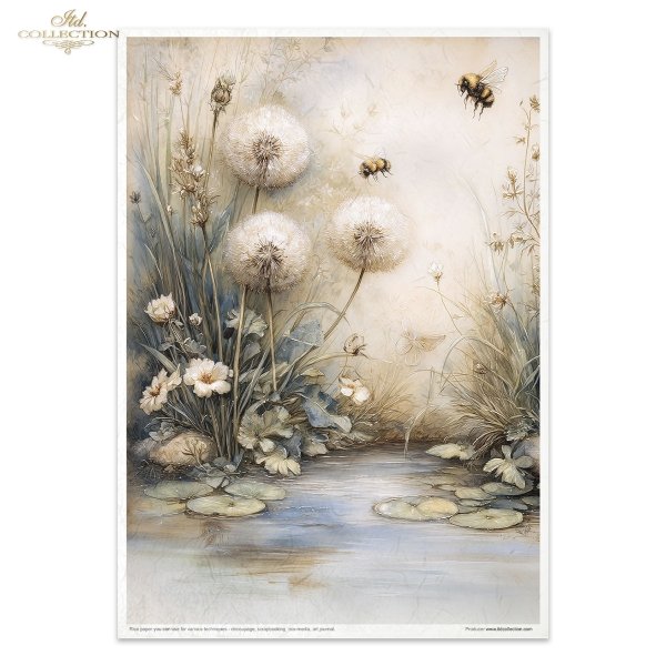 Mouse World - Spring Journey - myszki, sielanka, akwarela, retro, las, natura* Mouse World - Spring Journey - mice, idyll, watercolour, retro, forest, nature