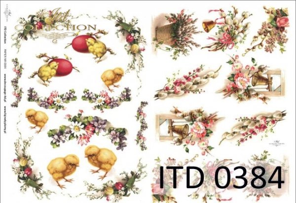 papel decoupage clásico D0384M