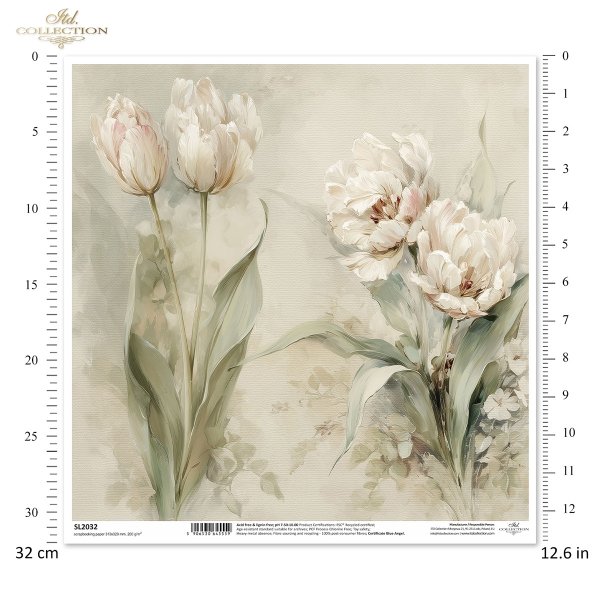 vintage, flora, bukiety, kwiaty, botanika, tulipan