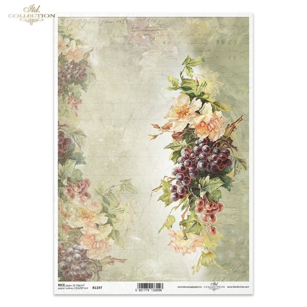 retro, kwiaty, róża, róże, winogrona, winogrono, owoce, ogród, tło, retro, flowers, roses, grapes, fruits, garden, Weinlese, Blumen, Rosen, Trauben, Obst, Garten, cosecha, flores, rosas, uvas, fruta, jardín