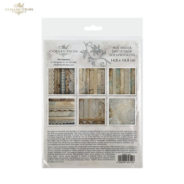 conjunto de papeles de arroz RSM146