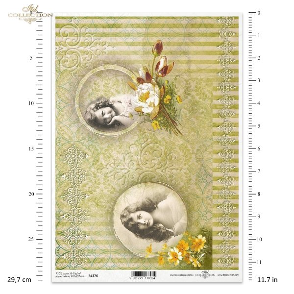 vintage, retro, girl's faces, girls, old photos, portraits, stripes, tulips, decors, ornaments, wallpaper, floral motifs, backgrounds, Gesicht, Mädchengesichter, Mädchen, alte Fotos, Porträts, Streifen, Tulpen, Dekor