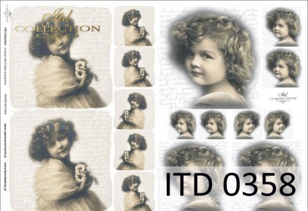 papel decoupage clásico D0358M