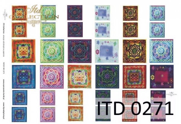 papel decoupage clásico D0271M