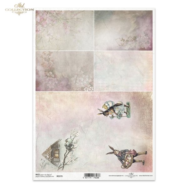 pastelowe tła, tło, zające wielkanocne, vintage, retro, Wielkanoc, wiosna, wiosenne kwiaty, zając, królik, króliki, pisanki, jajka, pastel background, background, easter bunnies, Easter, spring, spring flowers, bunny, rabbit, rabbits, Easter eggs