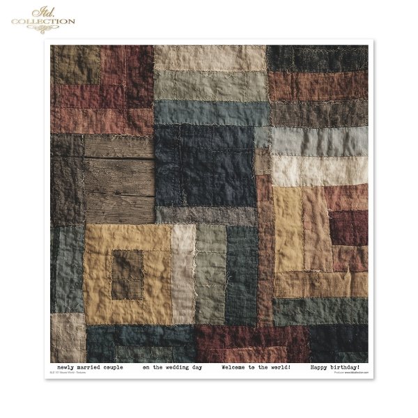 Papeles Scrapbooking SLS-101 Mouse World - Textures