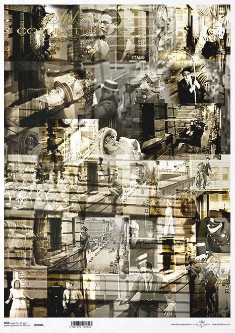 Magia kina, kolaż, sceny, słynne sceny Harolda Lloyda, kadry filmowe*The magic of cinema, collage, scenes, famous scenes of Harold Lloyd, film stills*Die Magie des Kinos, Collage, Szenen, berühmte Harold Lloyd Szenen, Filmstills*La magia del cine, collage