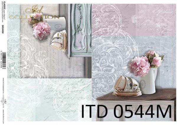 papel decoupage clásico D0544M