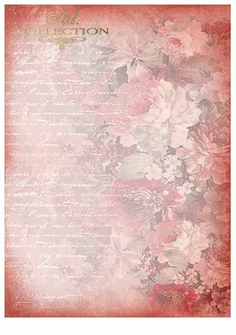 Papiery do scrapbookingu w zestawach - francuskie dziewczyny * Papiere für Scrapbooking in Sätzen - Französisch Mädchen