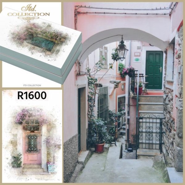 example-01-Papier-decoupage-retro-kobieta-romantyczna-drzwi-z-kwiatami*Paper Decoupage-retro-romantic-woman-door-with-flowers