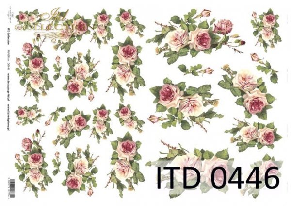 papel decoupage clásico D0446M