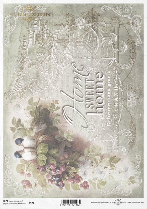 Vintage, retro, kwiaty, róże, róża, ptaki, ptaszki, jaskółka, jaskółki, jeżyna, jeżyny, owoce leśne, napisy, R722, flower, rose, birds, swallow, blackberry, forest fruit, retro lettering, Blumen, Rose, Vögel, Vogelgezwitscher, Schwalbe, Brombeere, Waldfru