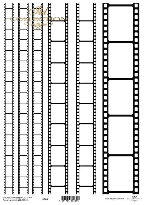 klisze filmowe, różne rozmiary*film stock, various sizes*Filmmaterial, verschiedene Größen*película, varios tamaños