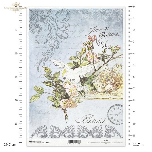 papuga, Paryż, Paris, wieża Eifla, ornamenty, dekor, tło, list, ręczne pismo, kompozycje retro, urokliwe tła, kwiaty, retro, vintage, zegar, R527, parrot, Paris, Eifel Tower, ornaments, decor, background, letter, handwriting, retro composition, charming b